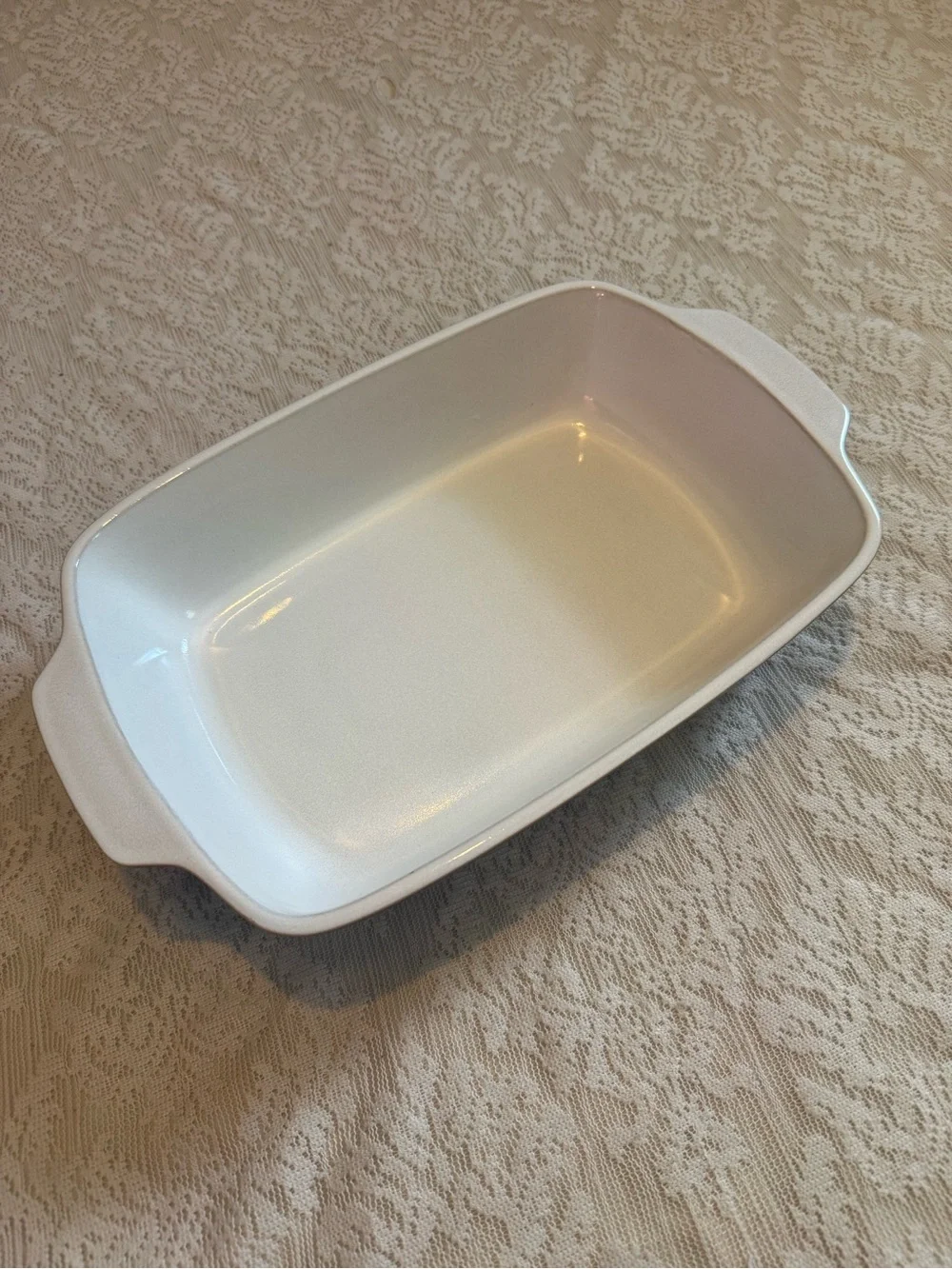 Denby Imperial blue rectangular deep dish oven stoneware dish